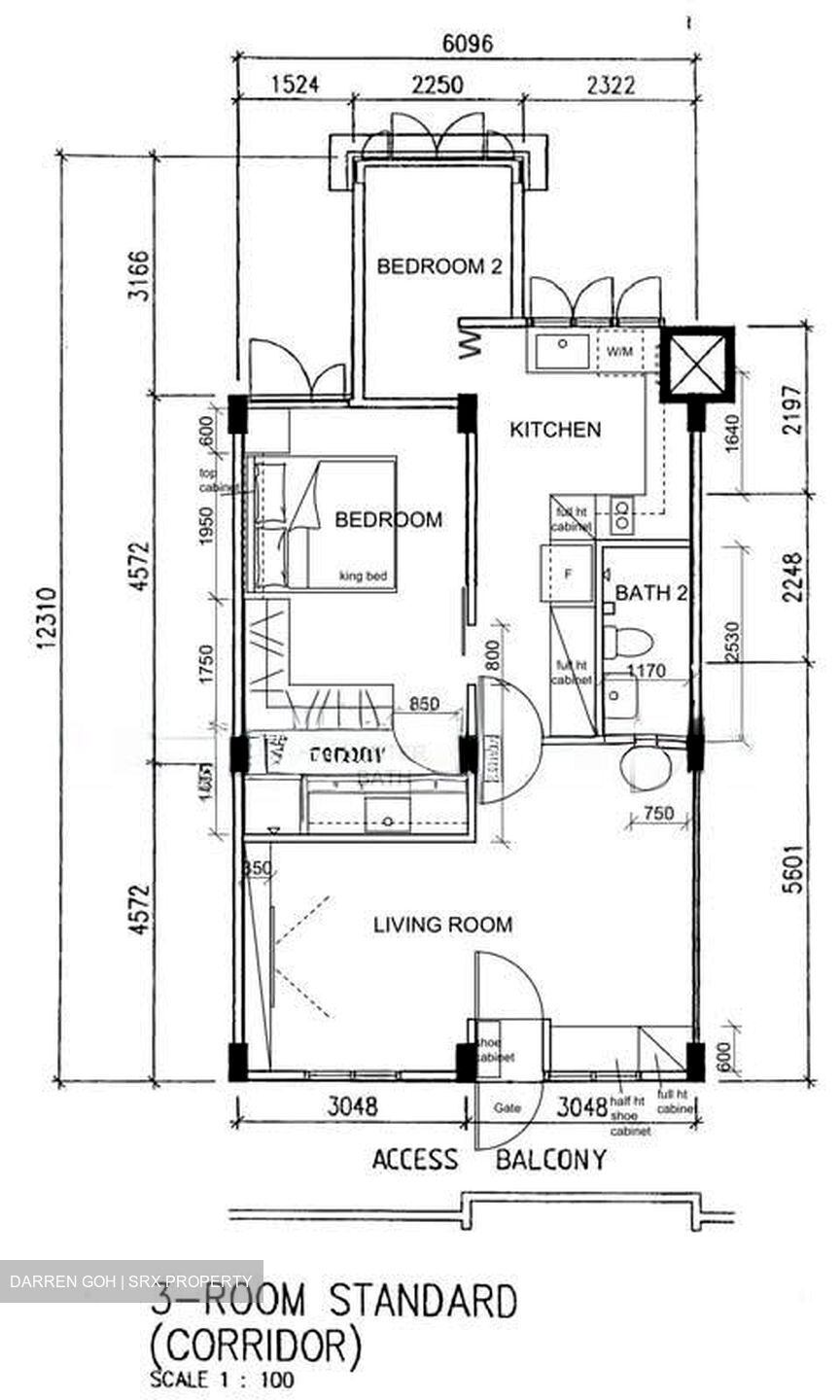 Blk 43 Bendemeer Road (Kallang/Whampoa), HDB 3 Rooms #581715291